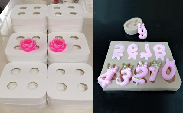 蠟燭模具用什么硅膠制作？